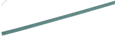 Трубка термоусаживаемая ТТУ 25/12.5 зеленая (1м)