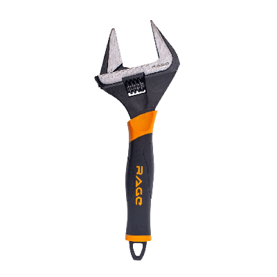 Ключ разводной с тонкими губками и широким зевом раскрытие до 60 мм 300 мм