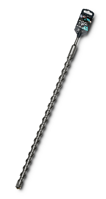 Бур по бетону SDS-plus 22 х600/550 мм, напайка с центром, 2 спирали