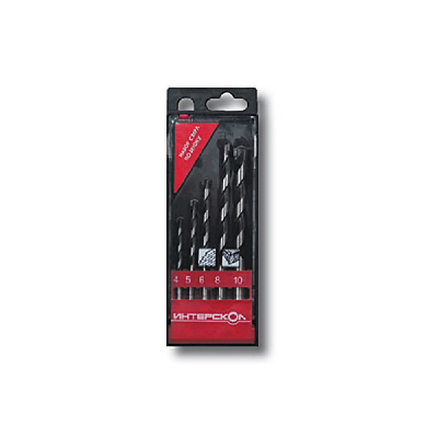 Набор сверл по бетону 4,5,6,8,10