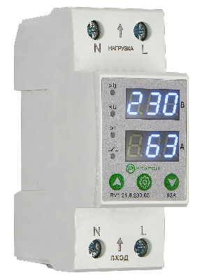 Реле контроля напряжения и тока 1L 230В AC 63А