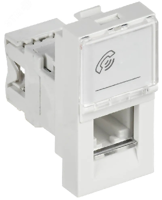 Розетка телефонная RJ-11 категория 3 РКФ-10-00-П