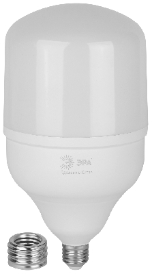 Лампа светодиодная высокой мощности LED 100 Вт 10000Лм 6500К T140 холодный E27/E40 (переходник) 170-265В LED POWER T140-100W-865-E27/E40 Green Line