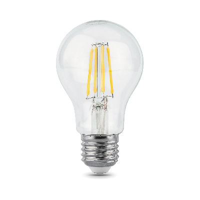 Лампа светодиодная филаментная LED 10 Вт 970 лм 4100К AC185-265В E27 А60 (груша) нейтральный Black Filament