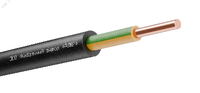 Кабель ВВГнг(А)-LS 1х6,0 ок(PE)-0,66