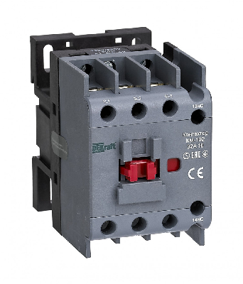 Контактор 32А 220В/230В АС3 АС4 1НЗ КМ-102