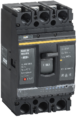 Автоматический выключатель ВА88-39 3Р 630А 35кА MASTER с электрон. расц.
