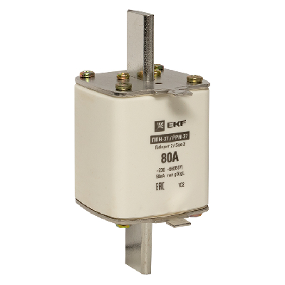 Вставка плавкая ППН-37 400/80А габарит 2 PROxima