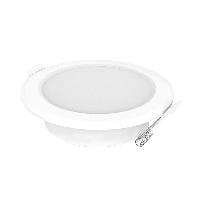 Светильник светодиодный ДВО 5.5 Вт 460 лм 4000К AC 220В IP20 круг D95х26мм монт d75мм Пластик Elementary