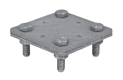 Соединитель полосы крестовой горячий цинк