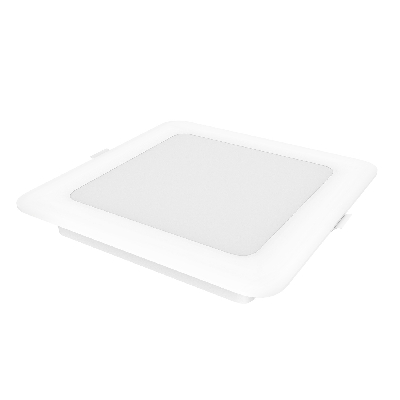 Светильник светодиодный ДВО 20 Вт 1700 лм 4000К AC 220В IP20 квадрат 170х170х26мм монт разм 140х140мм Пластик Elementary