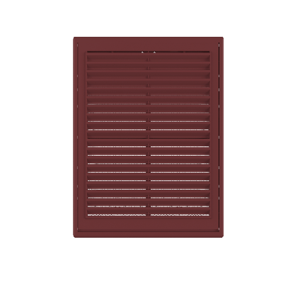 Решетка вентиляционная вытяжная  2518, цвет светло-коричневый