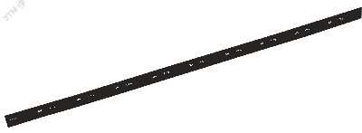 Трубка термоусаживаемая ТТУ 50/25 черная (1м)